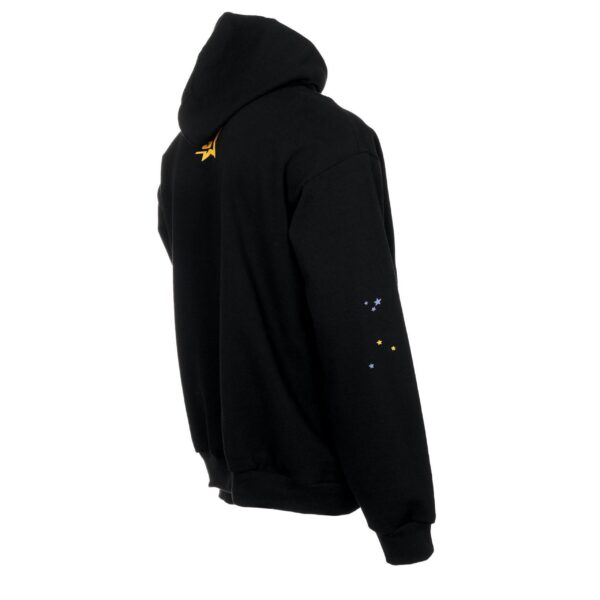 Sp5der PNK Hoodie Black the back side - Photo 5