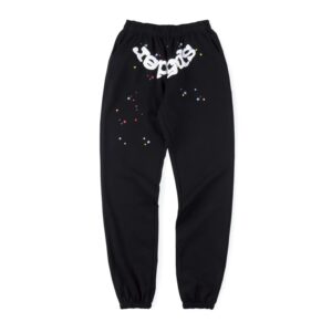 Classic-Flame-LOGO-Graffiti-Sp5der-Sweatpant the front side - Photo 1