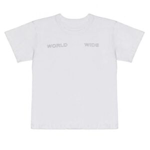 Sp5der Wide T-shirt White the front side - Photo 1