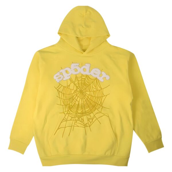 Sp5der-Worldwide-Young-Thug-Yellow-Tracksuit the front side - Photo 2