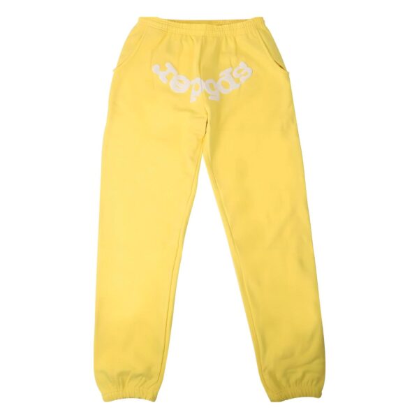 Sp5der-Worldwide-Young-Thug-Yellow-Tracksuit the front side - Photo 3