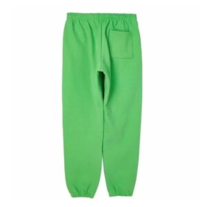 Men Women Sp5der Sweatpant Greenthe back side - Photo 2