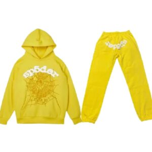 Sp5der Worldwide Young Thug Yellow Tracksuit the front side - Photo 1