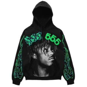 Sp5der Young Thug 555 Hoodie the front side - Photo 1