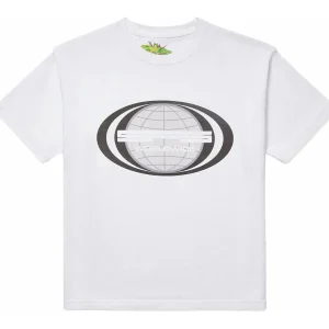 Sp5der Jumbo Globe Tee White the front side - Photo 1