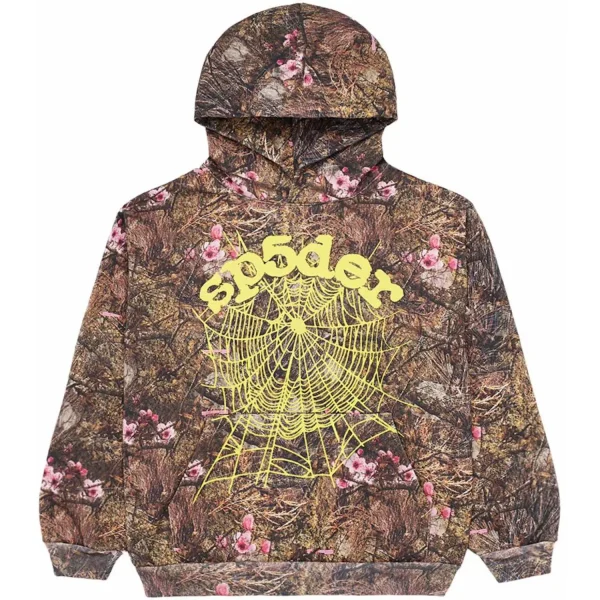 Sp5der Real Tree OG Web Hoodie Camo the front side - Photo 1